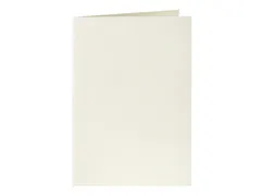 Correspondentiekaart Papicolor dubbel 105x148mm anjerwit pak à 6 stuk