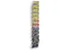 tijdschriftenwandhouder HxBxD 1420x260x140mm v. 11 tijdschriften