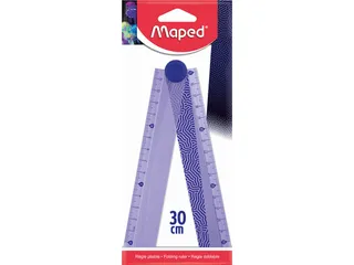 Liniaal Maped Deepsea Paradise opvouwbaar 30cm paars - 1