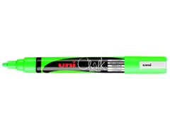 Krijtstift Uni-ball chalk rond 1.8-2.5mm fluor groen