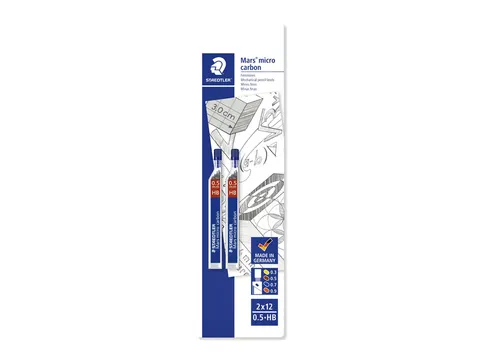 Potloodstift Staedtler Mars Carbon Micro 250 0.5mm HB blister