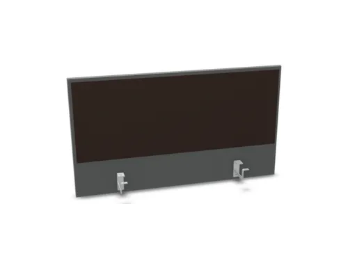 opzetpaneel bureau aanbouw achter MS-donkergrijs BN2036-bruin 1000mm