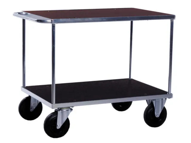 chariot à plateaux,force 600kg,2plateau(x),plateau Lxl 1200x800mm