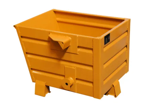 Kiepbak 600x600x800mm 0.30m³ 50kg Draagverm. 500kg Ral2000