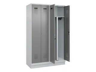 PBM-locker,HxBxD 1950x1200x500mm,4vak,vak B 300mm,cil.-slot - 1