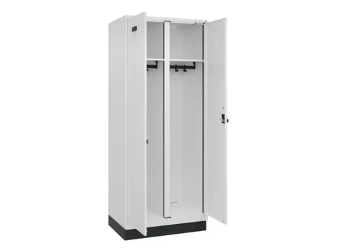locker voor scheiding van kleding,HxBxD 1950x800x500mm,2vak