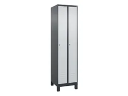 locker,HxBxD 1950x500x500mm,2vak,vak B 250mm,cil.-slot,voeten