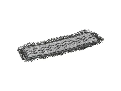 Microfibre Damp42 microvezel vlakmop donkergrijs pocket 400mm