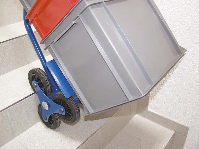 Diable Pour Escaliers à 3 étoiles Acier Force 150kg Bavette Lxp 270x