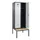 locker met bank,HxBxD 2120x800x815mm,2vak,vak B 400mm,cilinderslot