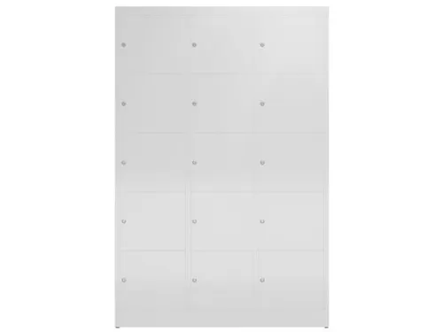 lockerkast,HxBxD 1800x1185x500mm,3x5vakken,vak B 395mm,cil.-slot