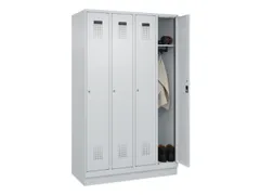 locker,HxBxD 1950x1200x500mm,4vak,vak B 300mm,cil.-slot,sokkel