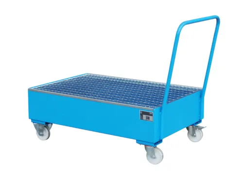 Mobiele Opvangbak Hxbxd 510X1200X800Mm 2X200L Staand Ral5012