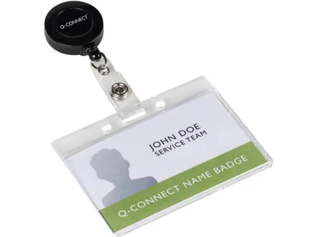 Badge Met Clip 85x54mm Doos 10 Stuks