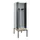 PBM-locker met bank,HxBxD 2120x600x815mm,2vak,vak B 300mm