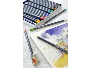 kleurpotlood Goldfaber 163 smaragdgroen - 4