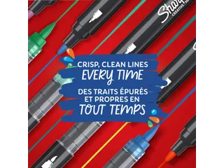 Creatieve marker Sharpie assorti blister à 12 stuks - 9