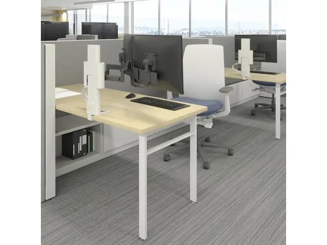 Support pour deux écrans Trace à profil mince