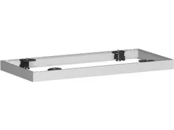 sokkel,v. roldeurkast,HxB 50x800mm,metaal,zilverkleurig
