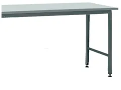 Werktafel Aanbouw 1250x750x836mm Resopal Werkblad 26mm 500kg