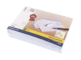 Dienstenvelop Raadhuis 162x229mm C5 met plakstrip wit 100 stuks - 3