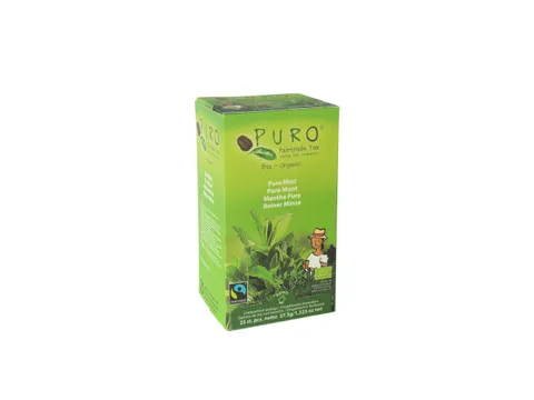 Puro thee Pure Mint fairtrade 25 zakjes