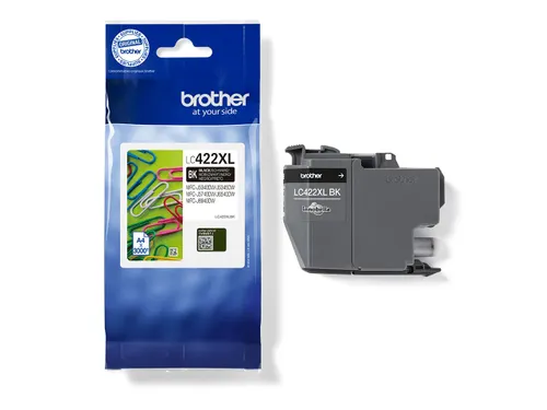 Inktcartridge Brother LC-422XLBK zwart