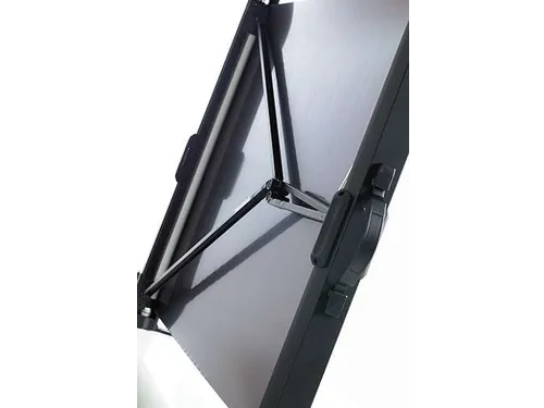Projectiescherm Tafelmodel zwart 93x72cm