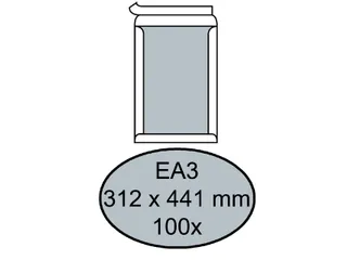 Envelop Quantore Bordrug Ea3 312X441Mm 120Gr Wit Zelfklevend - 1