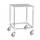 bijzetwagen,draagverm. 150kg,1etage(s),laadvl. LxB 605x605mm