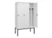 locker voor scheiding van kleding,HxBxD 2120x1200x500mm,3vak