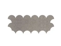 Akoestische PET-vilt Japanse Golf tegels donkergrijs 30x26cm 22 stuks