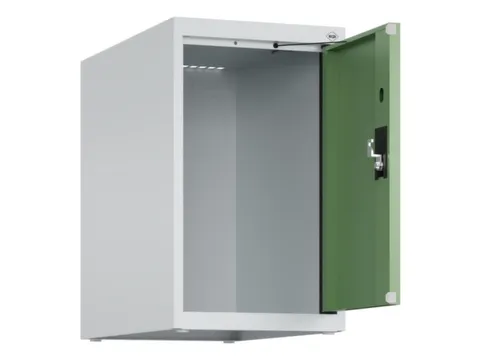 opzetkast,v. locker,1vak.,vak B 300mm,HxBxD 500x300x500mm,cilinderslot