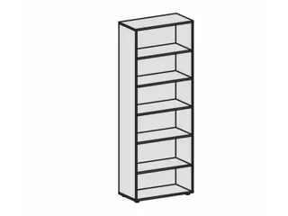 kantoorstelling,HxBxD 2160x800x400mm,5xhouten vloer,6ordnerhoogtes - 4