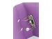 Ordner Kangaro A4 2 rings 75mm PP/Papier violet