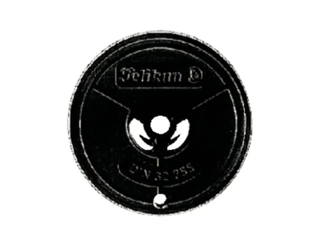 Lint groep 1 dubbelspoel nylon zwart