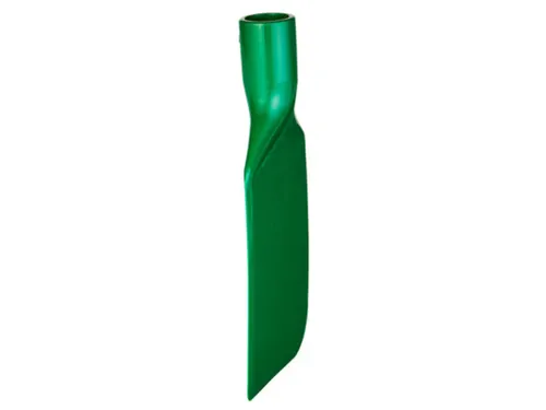 Hygiene flexibel spatelblad Groen met steelaansluiting 220mm