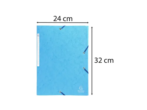 Elastomap glansk. Sc otten 3klep turkoois