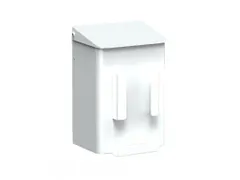 Hygiënebak 6 Liter Wit Met Zakjeshouder