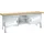 werkbank,HxBxD 840x2000x700mm,multiplexblad,draagverm. 1000kg,4voeten