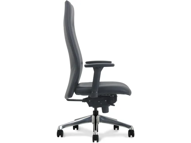 Fauteuil de direction Vienna Cuir noir