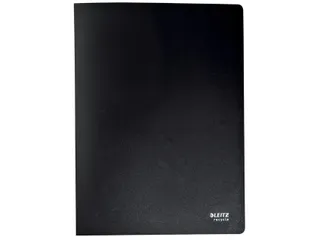 Showmap Leitz Recycle A4 40 tassen gerecycled PP zwart - 1