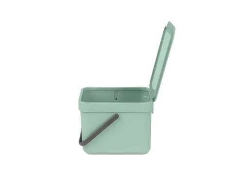 Afvalemmer Sort & Go 6 Liter Jade Groen