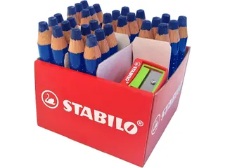 Whiteboardpotlood STABILO MARKdry 30 stuks blauw - 6