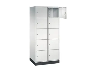 grootvolume-lockersysteem,RAL 7035,HxBxD 1950x820x600mm,2x5vakken - 1