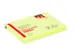 Memoblok Quantore 76x101mm geel