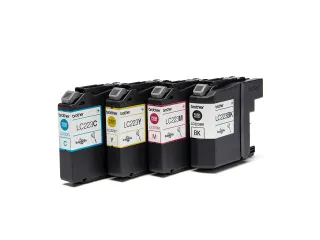 Brother LC-223 Inktcartridge Zwart + Kleur Multipack - 2