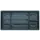 1500 E-S L ES module leeg,310x157,5x42mm,onderverdeeld