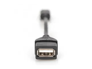 USB 2.0-adapterkabel OTG type mini B - A St/Bu 0,2m USB 2.0-compatibel - 2