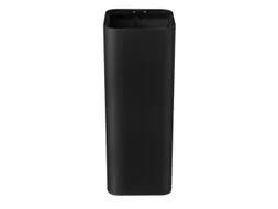 afvalbak,60l,HxBxD 800x300x300mm,romp staal zwart